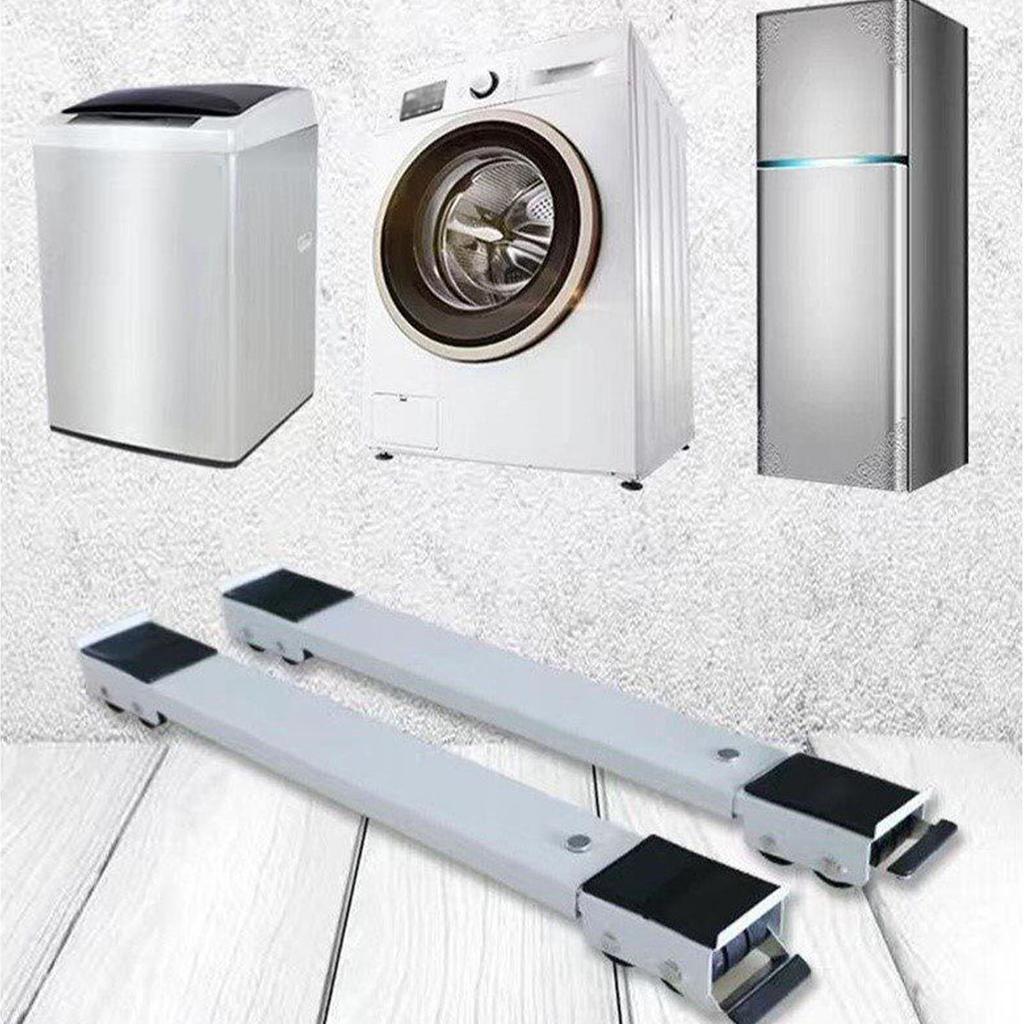 Universal Möbel Geräte Rollen Ausziehbare Waschmaschinenbasis Mobile Räder für Kühlschränke Trockner