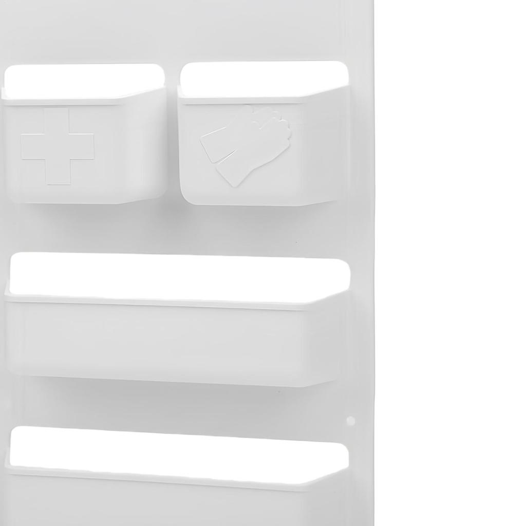 RV Door Storage Wall-Mounted Boat Storage Motorhome Toilet Door Organizer For Road Trips Outdoor Enthusiasts Travel Trailer Boat