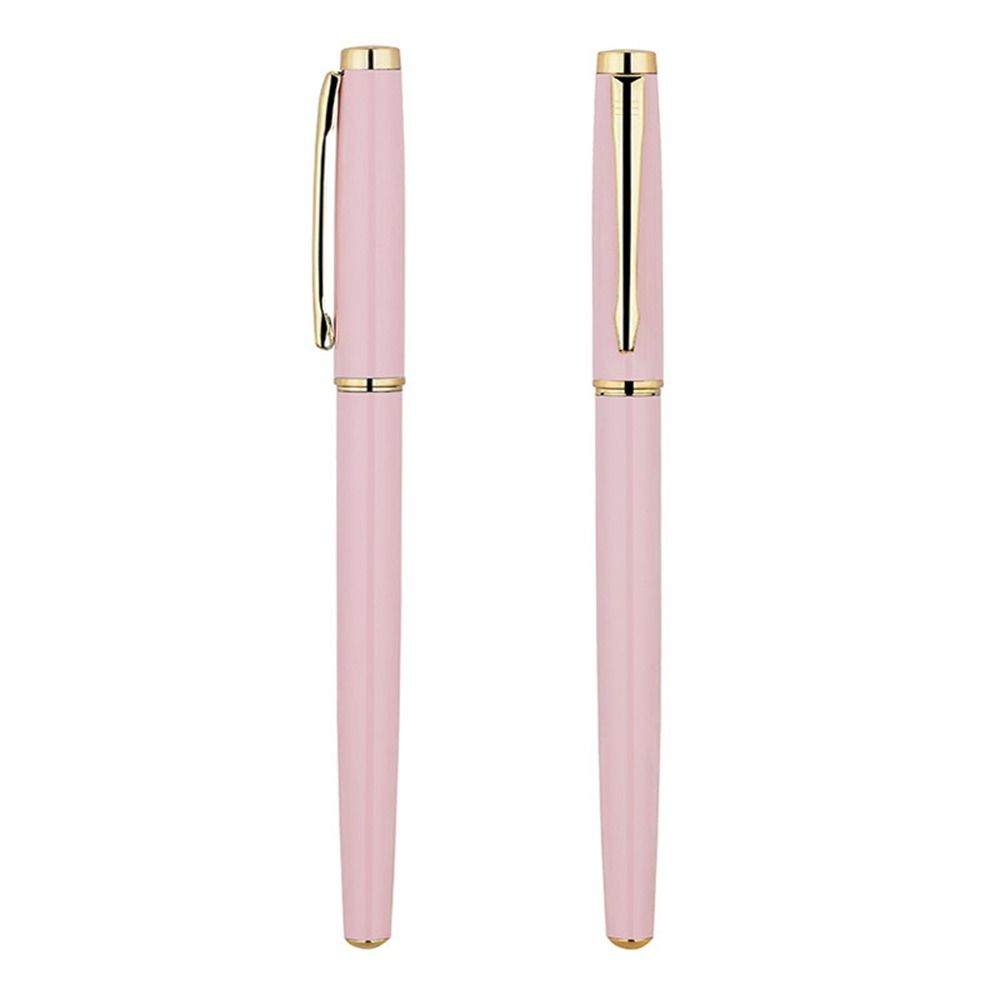 Quick-drying Ballpoint Pen 0.5mm Black Ink Signature Pen Vintage Writing Pen School Office