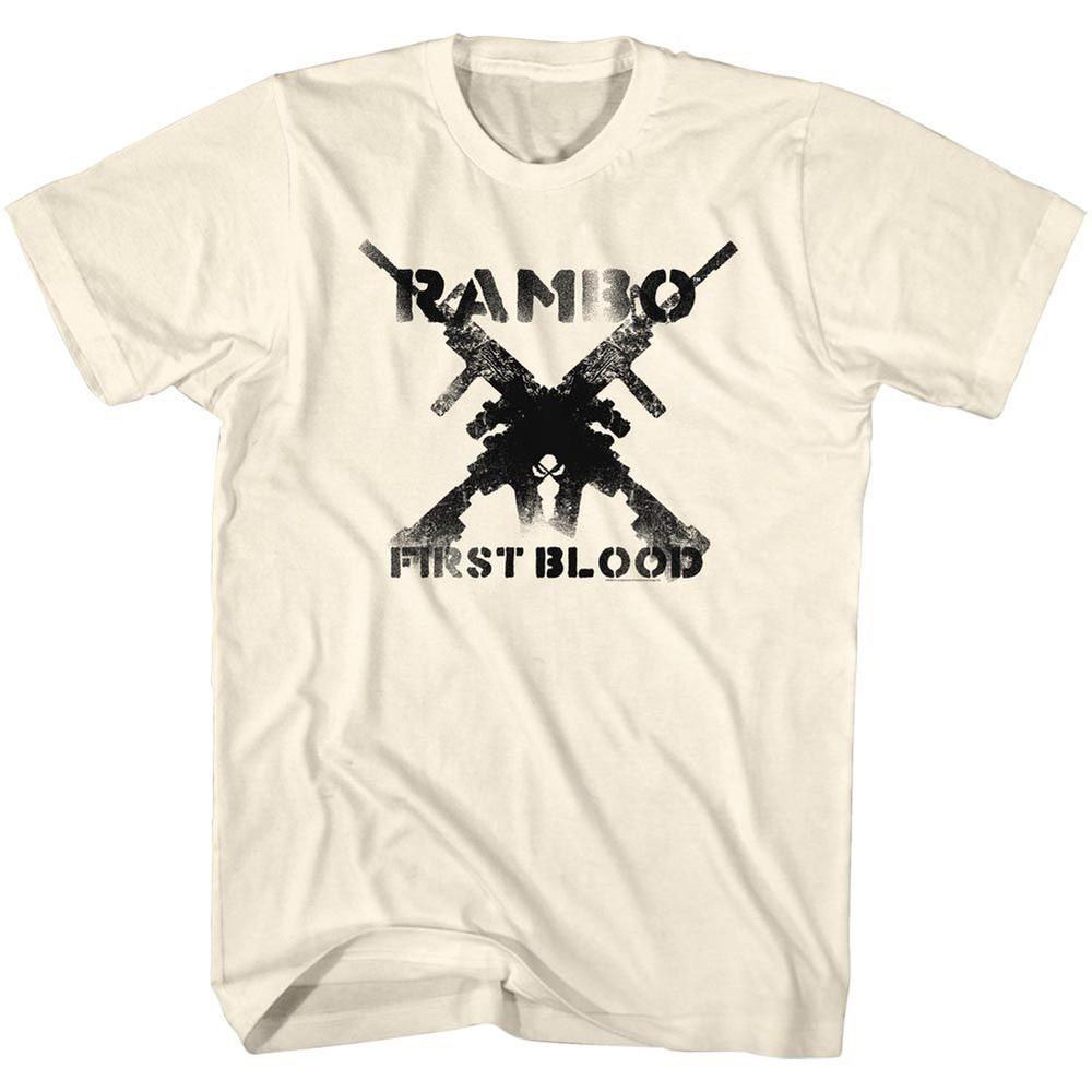 Rambo Guns Movie Shirt XL