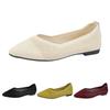 Women Flat Shoes Slip Comfortable Walking Ballerina Shoes Cute Ballet Ladies Portable Low Wedge Loafers Flat Shoes Women Size 6