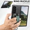 SUTENI Leather Protective Case with Wrist Strap for Samsung Z Fold 7/6/5