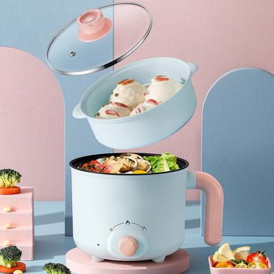 Electric Cooking Pot Rapid Heating Auto Power Outage Protection Anti Dry Burning Mini Electric Noodle Cooker