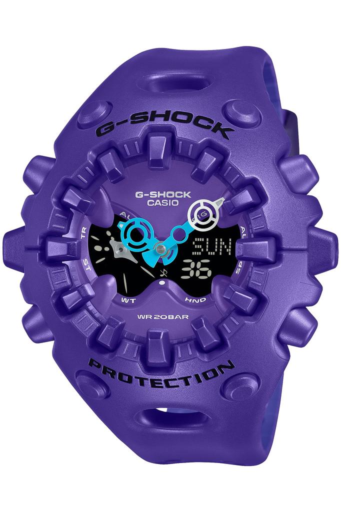 Casio G-Shock Watch [Official Japanese Product] GA-V01-2AJF / -V01-9AJF Men's Yellow / Purple