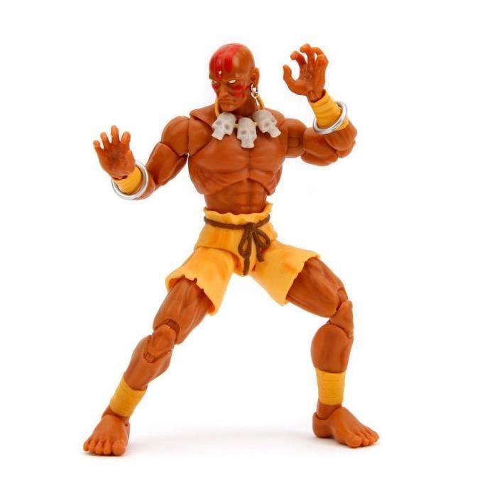 Figurka - JADA TOYS - Dhalsim - Ruchoma - 15 cm - Wymienne akcesoria