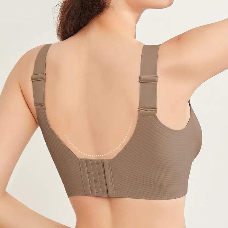 Damen Übergröße BHs Anti-Hänge-BHs Nahtlos Bequem Damen BHs Vollschalen Unterwäsche BHs für Große Brüste L-2XL