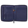 Mallette de rangement - rhodia - 168104c - similicuir bleu nuit - compatible a5 - finitions haut de gamme