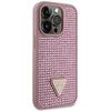Guess Guhcp14Lhdgtpp Iphone 14 Pro 6.1 Różowy/Pink Hardcase Rhinestone Triangle