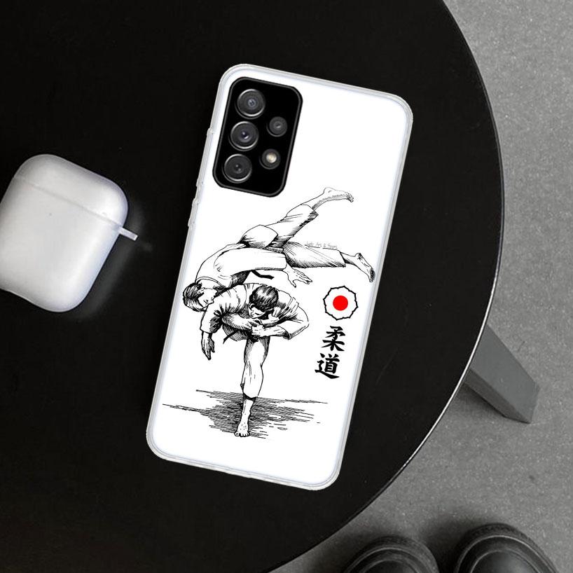 Judo Jiu Jitsu BJJ Brasilianische Handyhülle für Samsung Galaxy A12 A22 A32 A52 A72 A02S A51 A50S A31 A20S A10S Note 20 Ultra 1