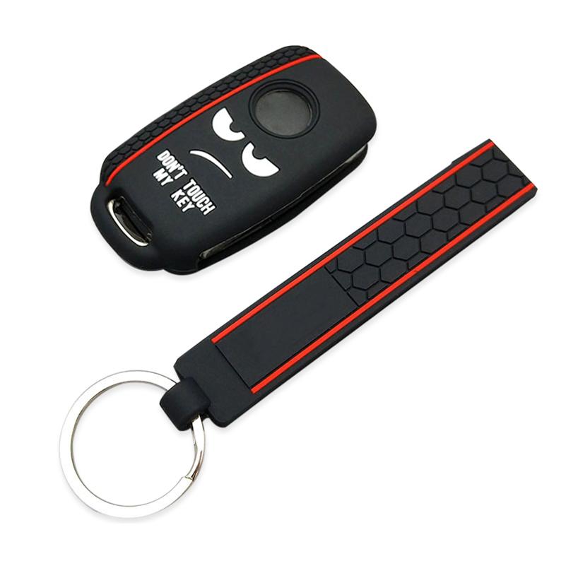 Capa Protetora para Chave de Carro Para Volkswagen Polo Passat B5 Golf 4 5 6 MK5 MK6 Eos Bora Beetle TSI Novo Design Capa de Silicone