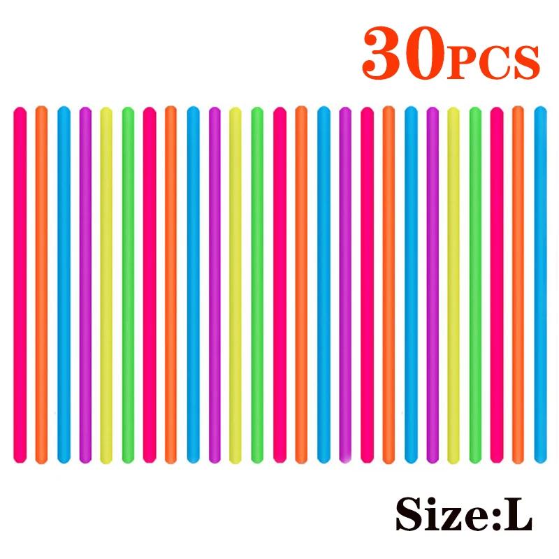 10/30pcs Party Favors Soft Rubber Noodle Elastic Rope Relief Stress Fidget Stretch String Toy Adults Kids Decompression toys