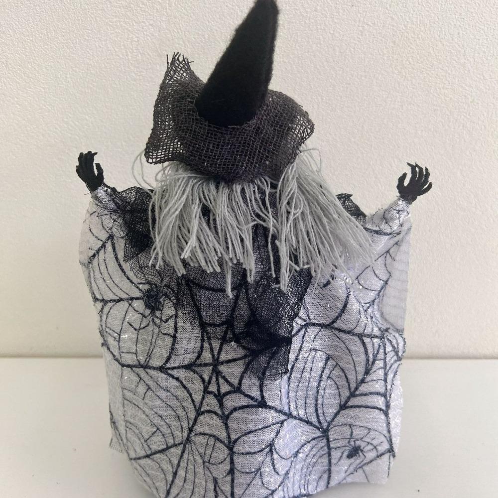 Recuzită de groază de Halloween Casa bântuită Recuzită de decorare Ornament de vrăjitoare de Halloween Păpuși Recuzită de groază Pandantiv de dovleac