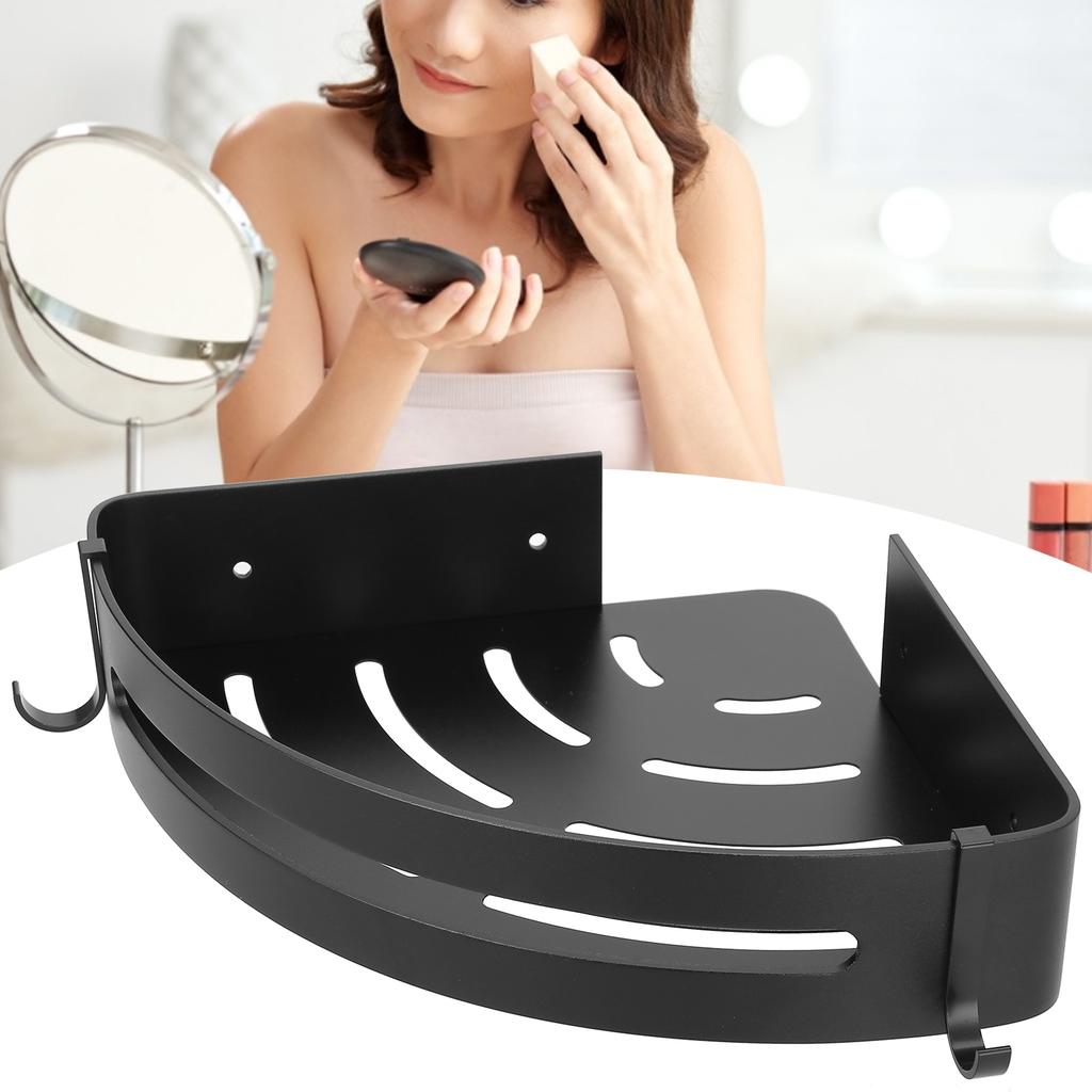 Aluminum Bathroom Shower Rack Shampoo Shower Gel Soap Holder Storage Basket