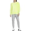 Nike Ropa Deportiva Phoenix Forro Polar Color Sólido Cuello Redondo Forrado de Polar Corte Holgado Sudadera para Mujer Limón Claro DQ5734-736