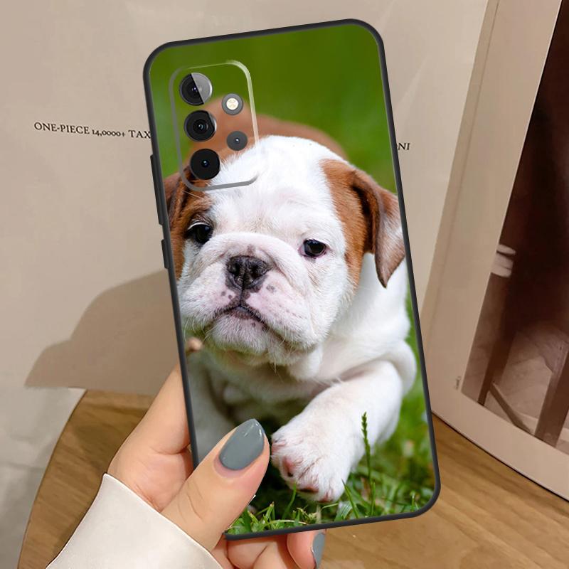 French Bulldog Case For Samsung Galaxy A34 A54 A14 A15 A35 A55 A52 A32 A12 A51 A71 A13 A23 A33 A53 Cover