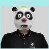 Cute Panda Latex Animal Head Mask For Halloween Costume Party And Fun Events