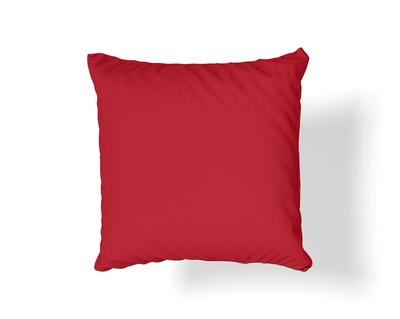 Cotton Satin Pillowcase 40x40 Red