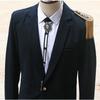 Unisex Spike Punk Tassel Shoulder Flash Epaulets Brooch Shoulder Mark