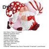 Gnomes Couple Figurine Valentine's Day Tabletop Gnomes Couple Ornament Resin Kissing Dwarf Couple Statue Gifts for Girlfriend Mom Women