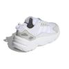 adidas Originals ZX 22 Cómodas Resistentes a la Abrasión Transpirables Caña Baja Zapatillas de Running para Niños Blanco Gris Adolescentes GW3660