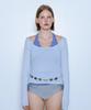 PISCESS [Set] Layered Halter Long Sleeve Top_Sky Blue