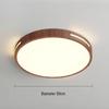Mengpao Smart Walnut Grain LED Ceiling Light