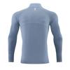 Men's Quick-Dry Reflective Long Sleeve Zip-Up Running Top