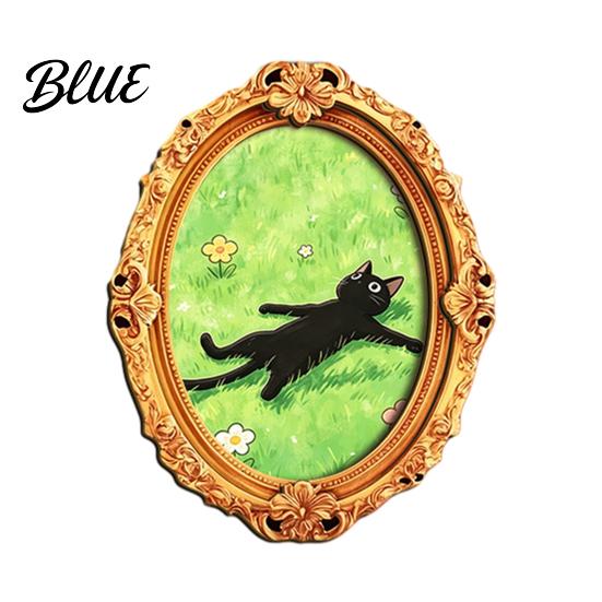 Spooky Refrigerator Magnets 1/6Pcs Halloween Retro Frame Magnet Wooden Carved Home Office Accessories Fridge Decorative Magnet for Cabinet Whiteboard