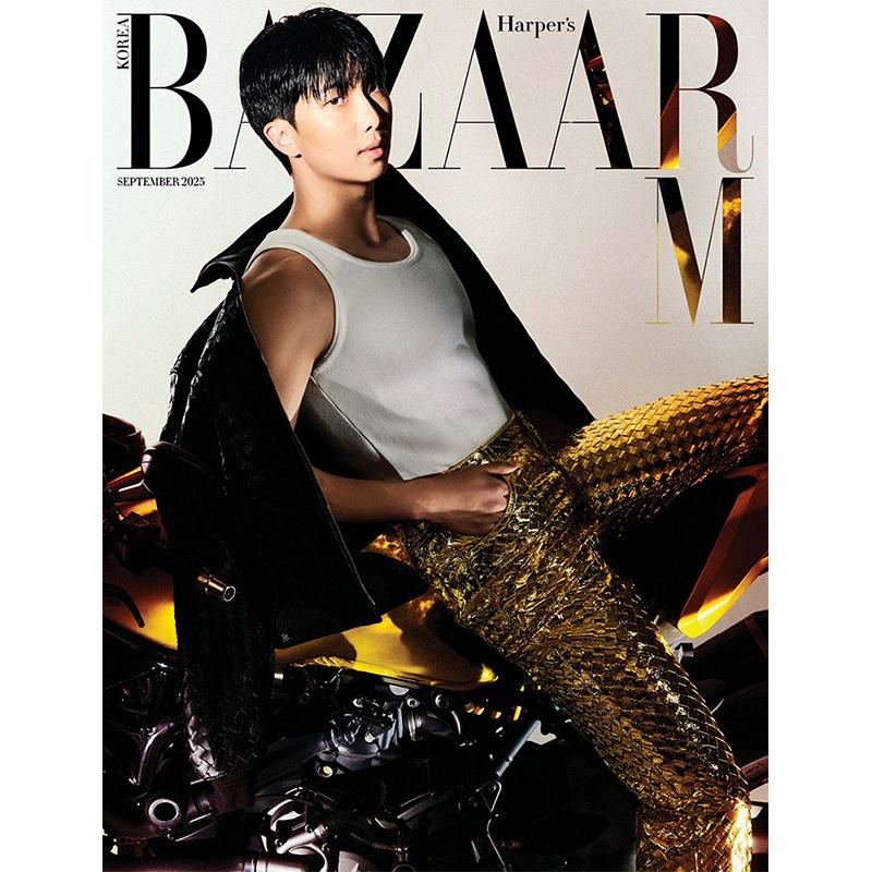 [Forhåndsbestilling] HARPER'S BAZAAR - RM(BTS) COVER [SEP-UTGAVEN 2025] (Engelsk oversettelse)