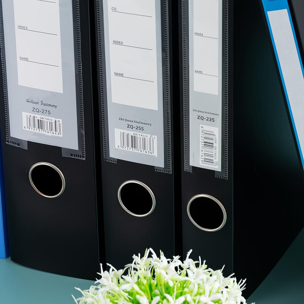 12pcs A4 Plastic File Boxes in 3 Colors -Thick,Large Capacity Document Organizer for Office Supplies, Accounting Receipts & More