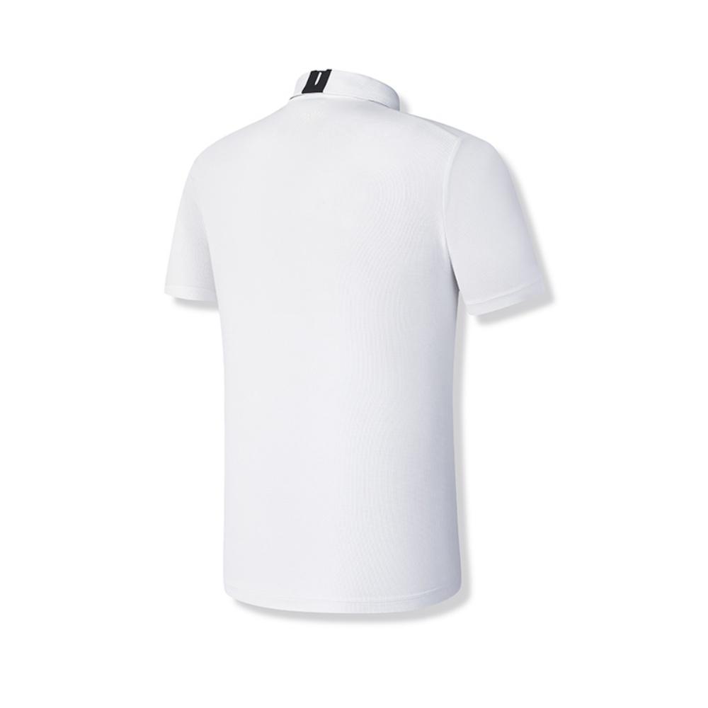 New FILA Golf Series Polo Shirt Men's Jade White A11M525127F-WT