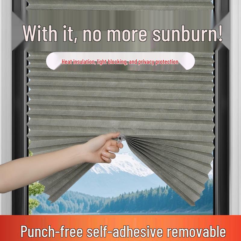 Blackout Heat-Insulating Curtains for Sunroom and Bedroom Windows