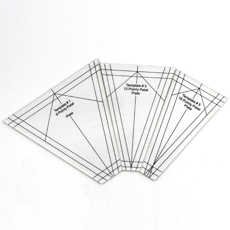 10 Pcs Acrylic Regular Plate Templates Quilting Templates Ruler Sewing Stencils Quilting Ruler Patchwork Templates