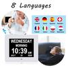 7 Inch Electronic Smart Pill Reminder Clock For Elderly With Alarm And Music Playback Options