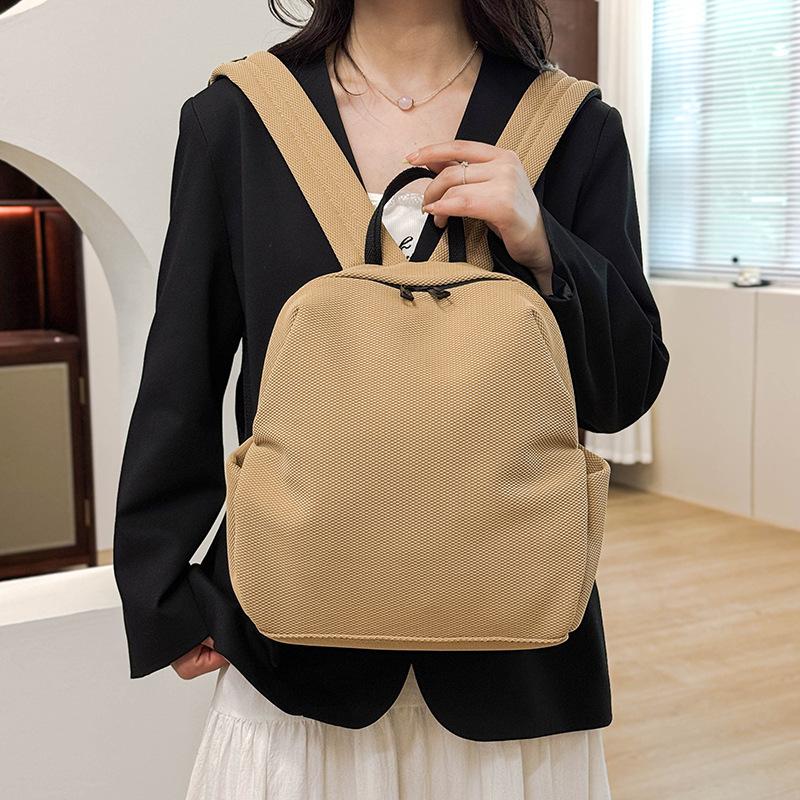 Simple Oxford Cloth Backpack Women's New Spring and Summer Texture Casual Backpack Travel Women's Backpack