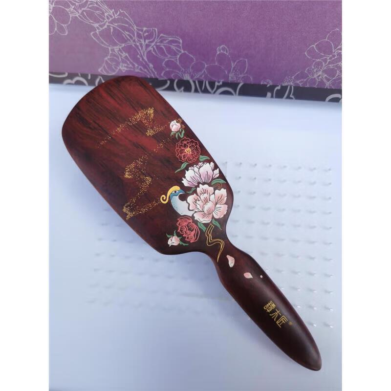Tan Mu Jiang Qingyu Narra Wood Hair Comb Gift Set