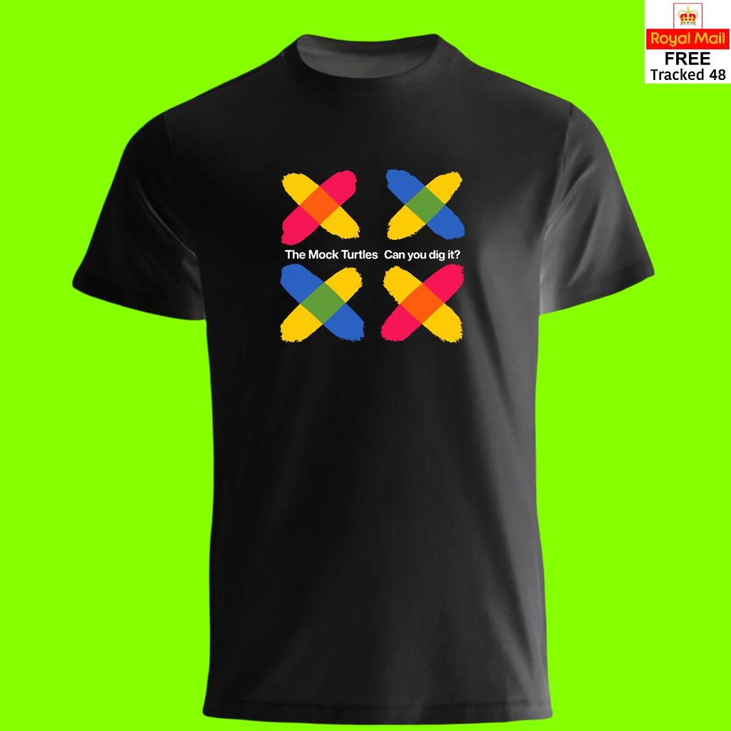 The Mock Turtles - T-Shirt - Indie Pop Rock Madchester Musikband 80er 90er