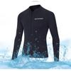 WEZHO Men's 2mm Long Sleeve Wetsuit Top