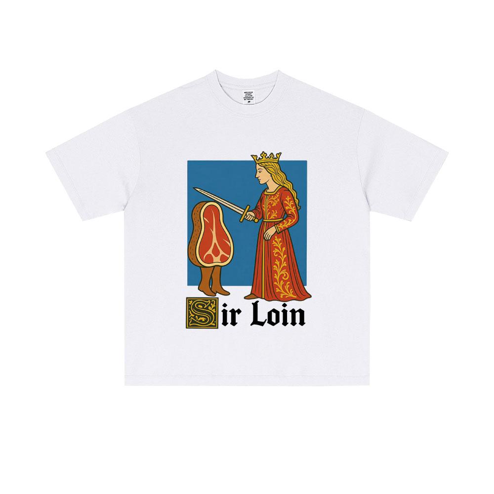 Sir Racha Chili Sauce Funny Meme T-shirt Male Fashion Vintage T Shirts Men Women Casual Oversized Crewneck Short Sleeve Tshirt