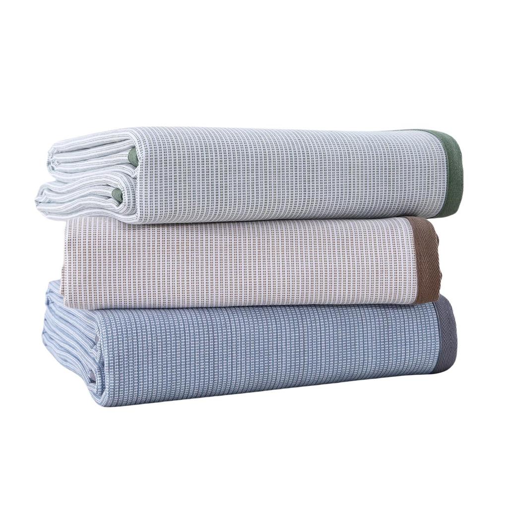 2025 Thick Gauze 3-Piece Bed Set: Extra Thick, Pure Cotton Old Coarse Cloth Cool Mat