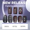 Silicone Key Caps Keychain Key Case Cover For Peugeot 3008 207 208 2008 508 408 308 407 307 206 For Citroen C3 C5 X7 C4 C2 C8