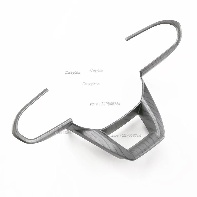 For Chery Arrizo 8 2024 ABS Carbon Fiber Car Steering Wheel Button Decoration Cover Sticker Interior Accessories
