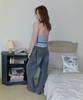 Aente Vintage Washed Wide Denim
