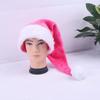 Hand-Sewn LED Plush Christmas Hat with Strap - Holiday Decoration for Adults & Children