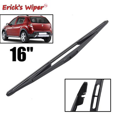 16" Heckwischerblatt Für Dacia Renault Sandero MK1 2007 - 2012 Windschutzscheibe Heckfenster Auto Regenbürste