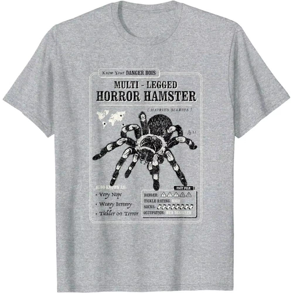 Multi-Legged Horror Hamster Funny Tarantula graphic T-Shirt