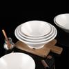8.5-inch Commercial White Melamine Serving Bowl