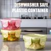 6Pcs/Set Mini Food Storage Box Portable Condiment Box with Leakproof Lid Reusable Airtight Sauce Containers for School Picnic Outdoor Barbecue