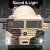 Scale 1:50 DF-31 Missile Launcher Model Toy Car Sound Light Die-cast Metal Missiles Vehicle Models Boys Kids Military Toys Gifts