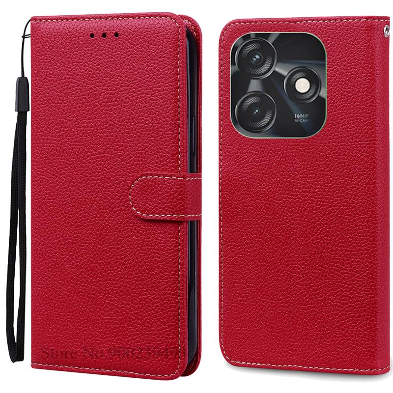 For Tecno Spark 10C Case Leather Wallet Flip Case For Techno Spark 10C Cover Coque Fundas For Tecno Spark 10C 10 C Phone Case
